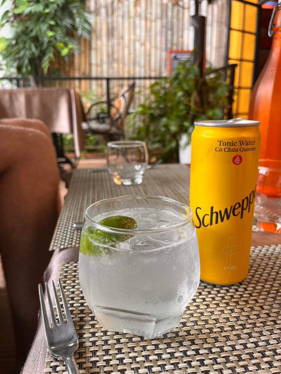 Vietnam - Bo Trach - Found a cute hotel and stopped for a G&T. I tried the local gin and it was really nice and refreshing, still not as good as my silent pool gin