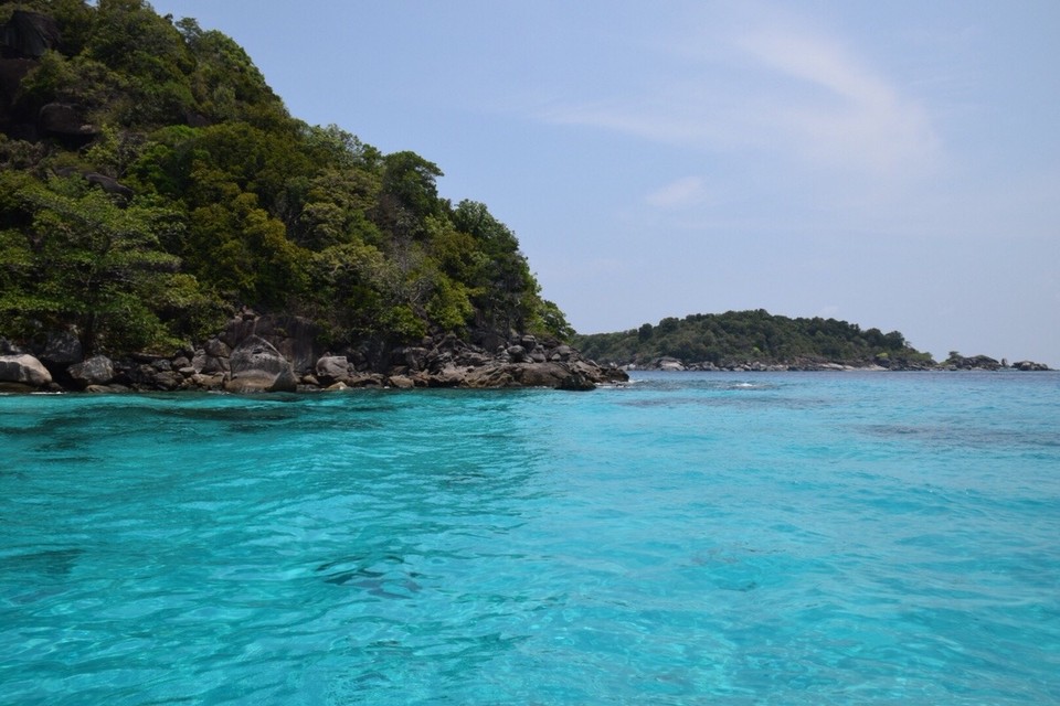 Thailand - Amphoe Thai Mueang - Das Wasser voller bunter Fische und Korallenriffe 