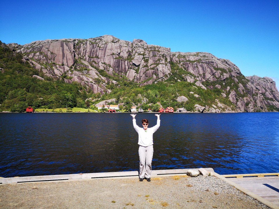 Norwegen - Egersund - Ich bin ganz schön stark!