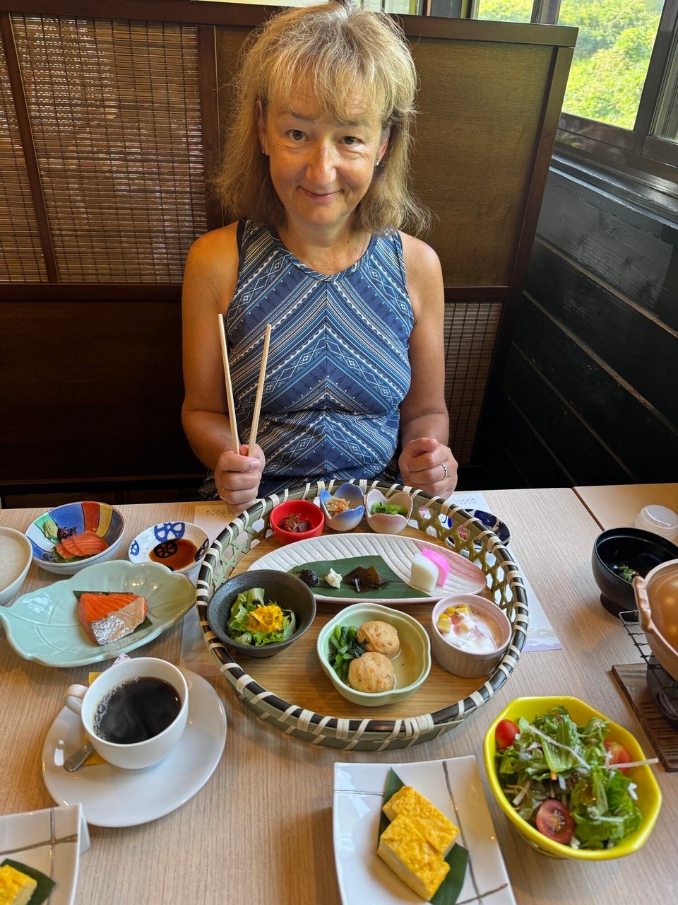 Japan - Matsumoto - Super Frühstück - wenn man es mag