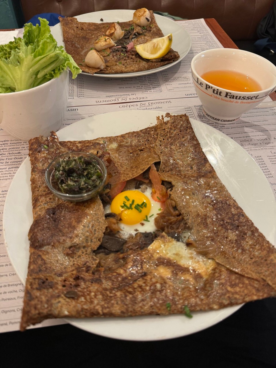 Frankreich - Saint-Malo - und zum Schluss noch ein Galette 