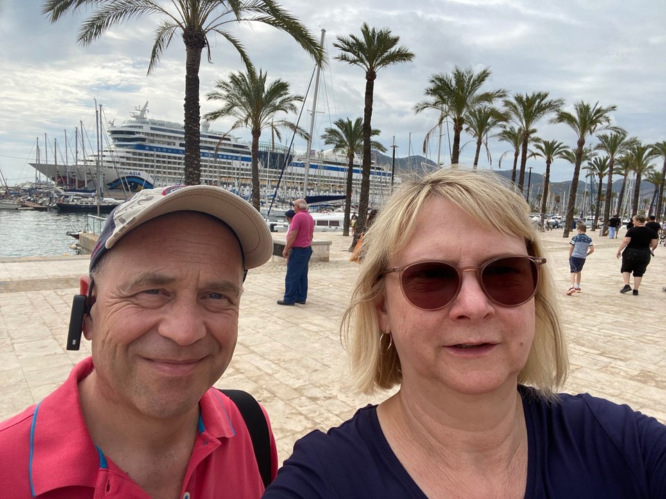 Spanien - Cartagena - Zwei Kreuzfahrer