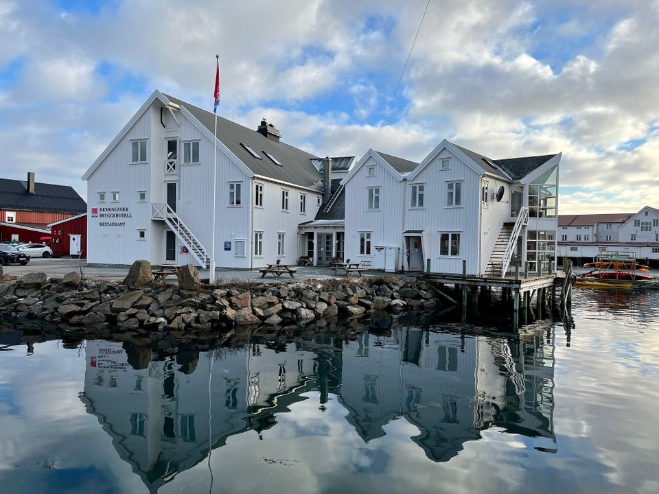 Norwegen - Bøstad - Bryggehotell Henningsvær