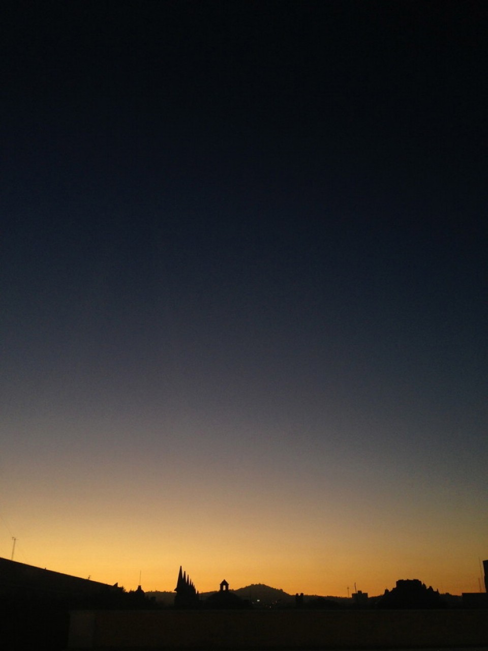 Mexiko - Puebla - Sonnenaufgang in Pueböa
