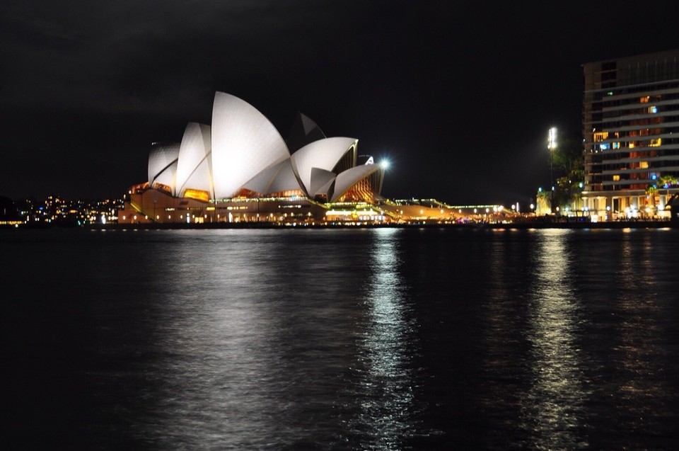 Australien - Sydney - Opera of Sydney at night