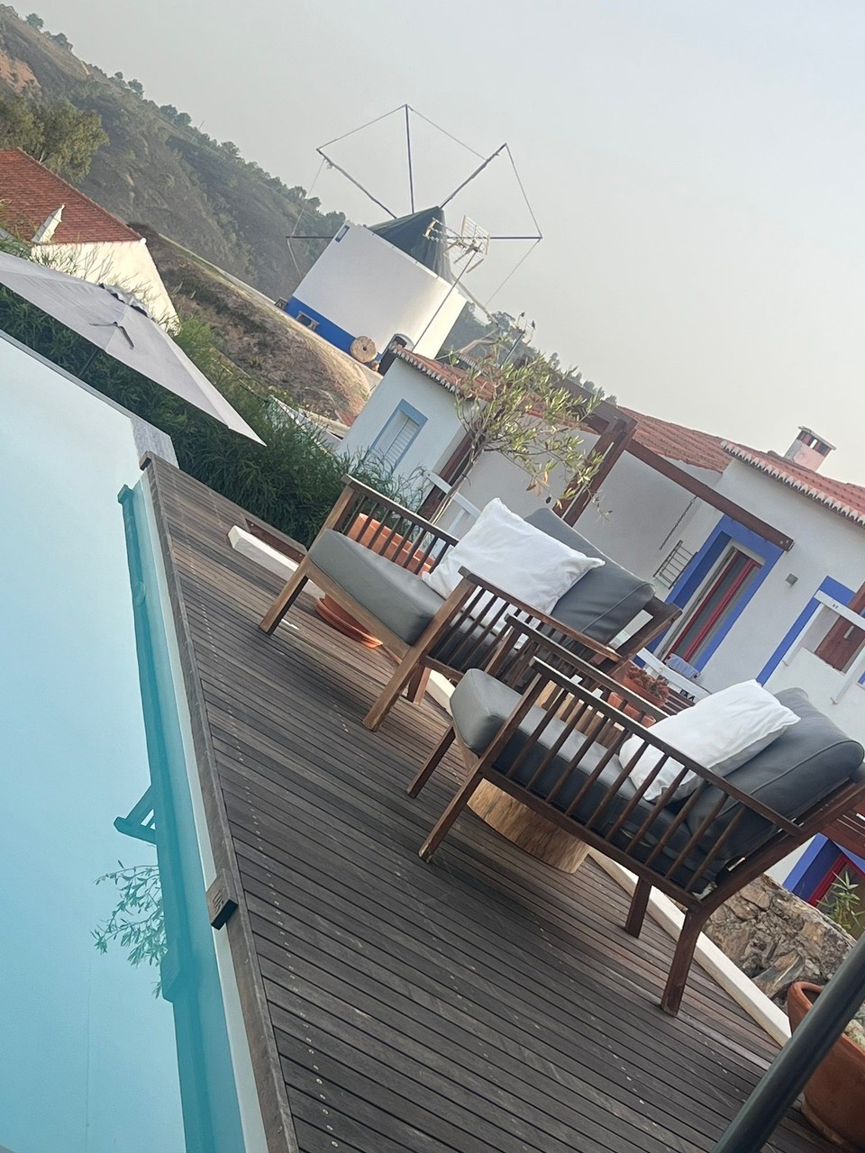 Portugal - Odeceixe - Beim Frühstück schon zu bewundern. 