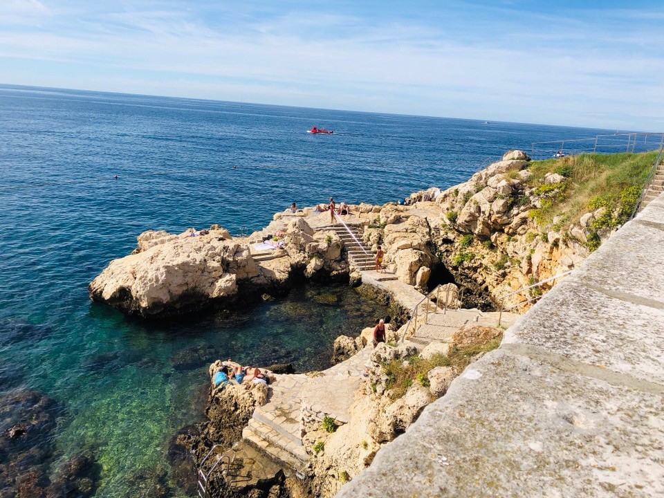 Kroatien - Rovinj - Rovinj Badeplateau 