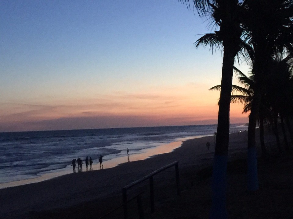 Brasilien - Salvador - Und noch ein Sonnenuntergang am Meer