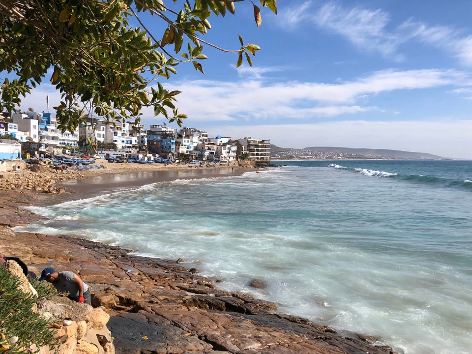 Marokko - Agadir - Blick auf Taghazout 