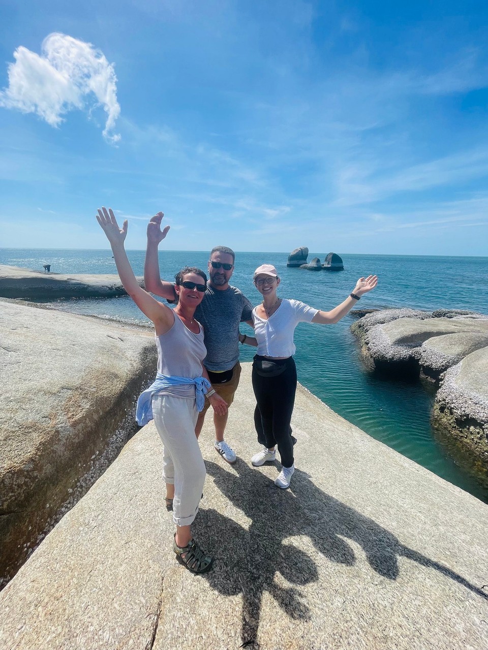 Thailand - Koh Samui - Beim Hin Ta und Hin Yai (Großvater und Großmutterfelsen) 