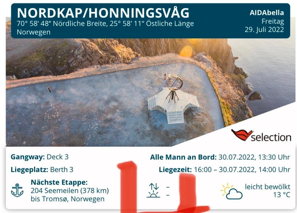 Norwegen - Honningsvåg - Sonnenuntergang? Ist heute nicht geplant!
