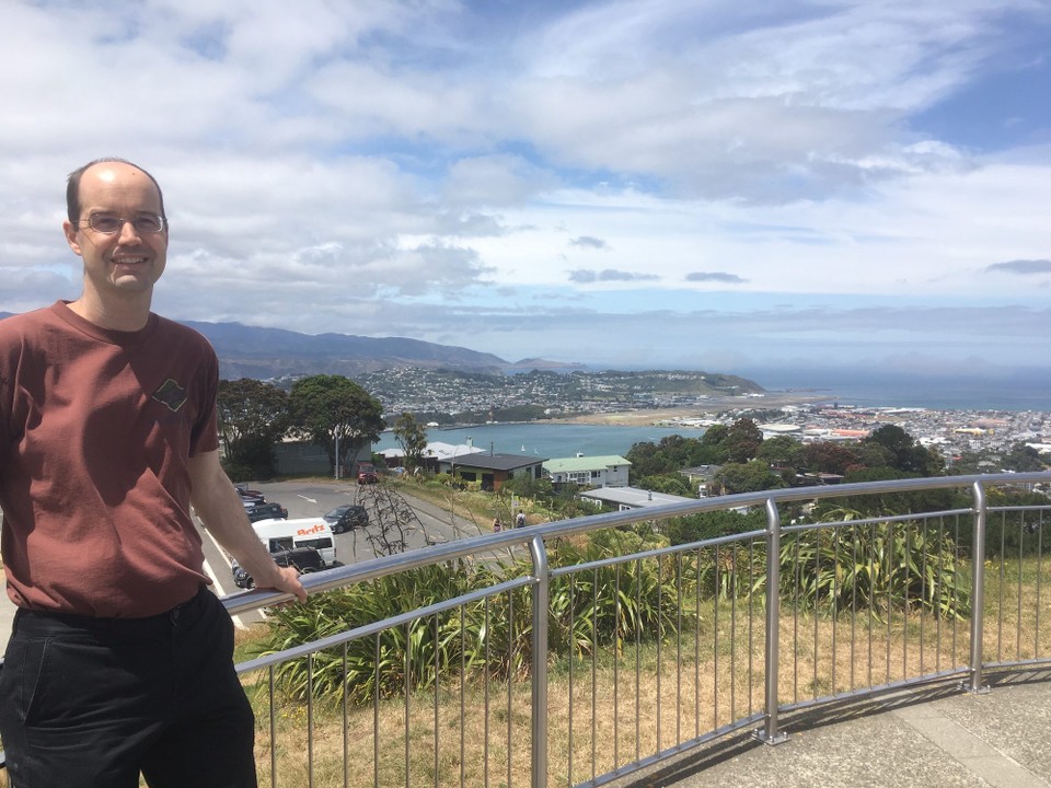Neuseeland - Te Aro - Über den Mount Victoria mit schöner Aussicht auf Wellington..