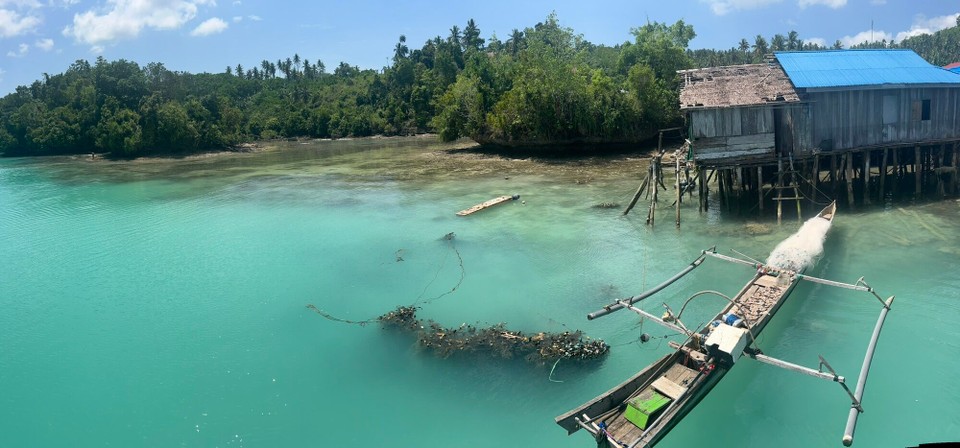 Indonesien -  - Die Banja sind Seenomaden. Noch heute ist Fischfang für dieses Volk wichtig, auch wenn sie inzwischen sesshaft sind und nicht mehr umherziehen.