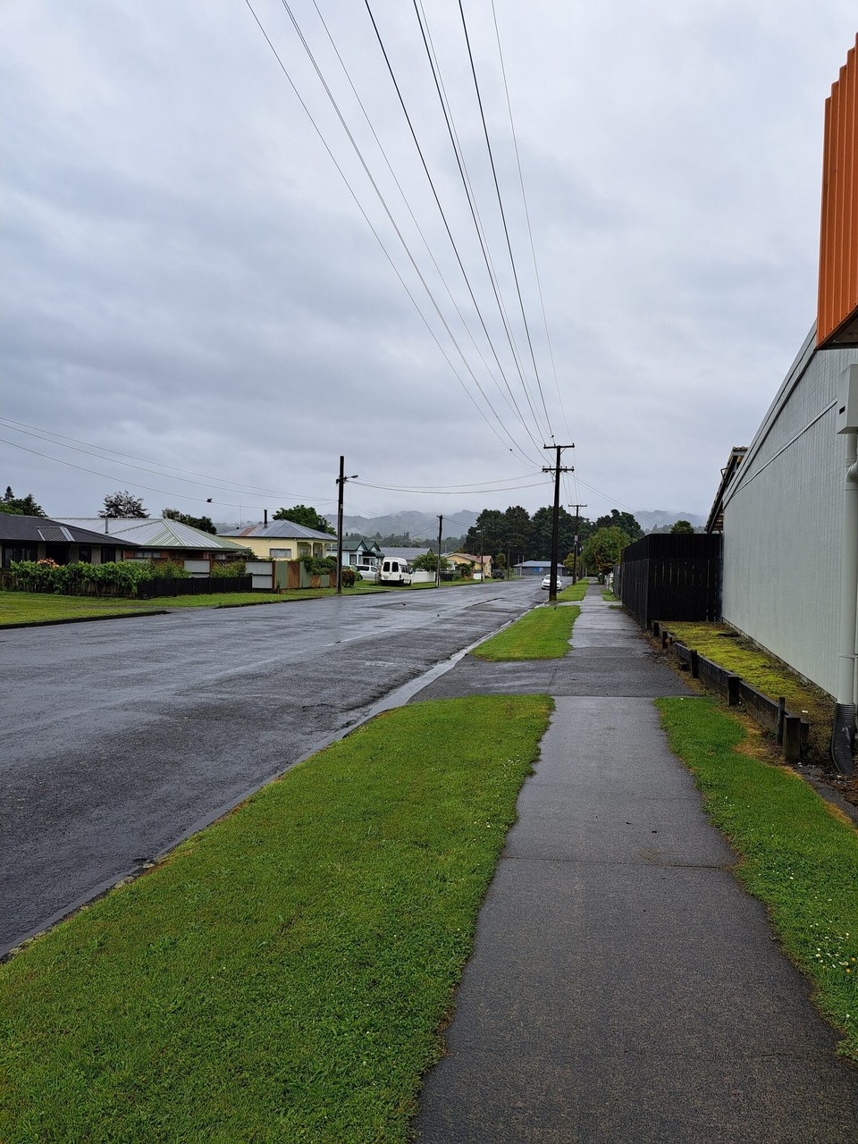 Neuseeland - Owhango - Start bei Regenwetter 