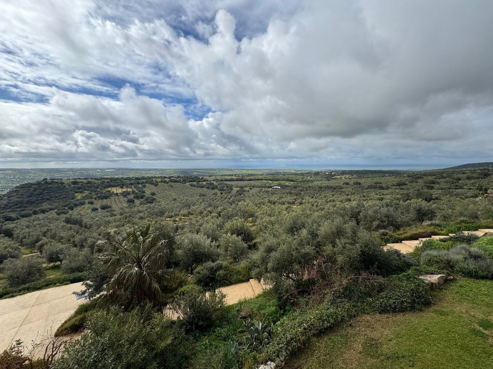 Italien - Agrigent - Weitblick bis ans Meer