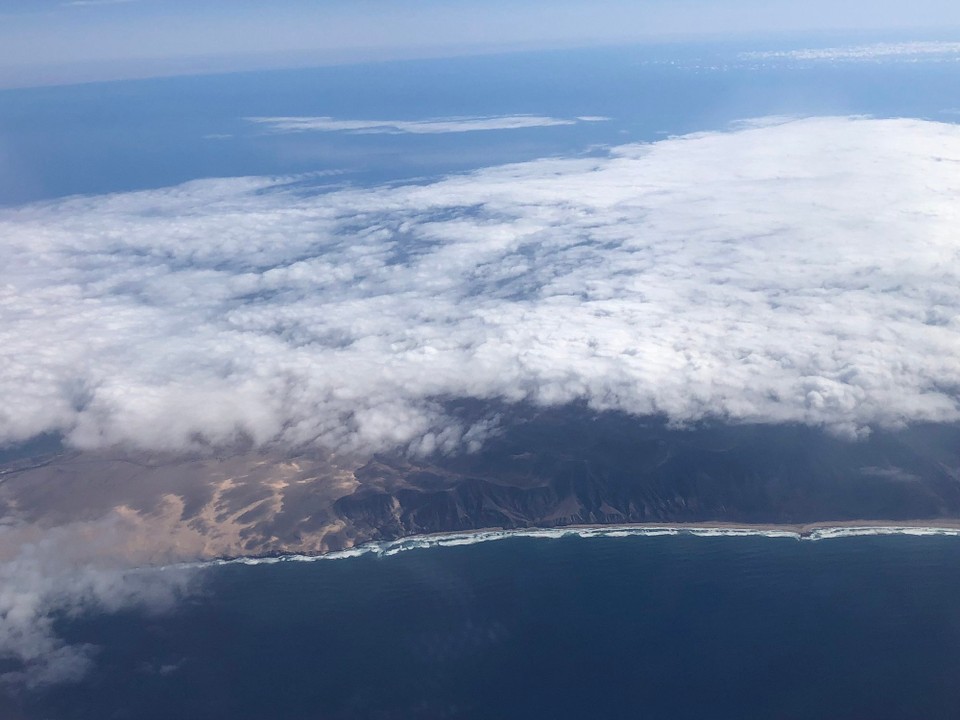 Deutschland - Frankfurt am Main - Anflug auf Gran Canaria