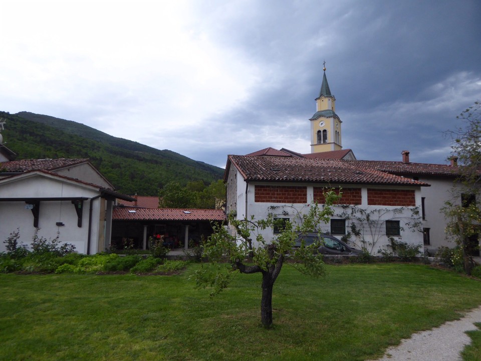 Slowenien - Vipava - Unser Blick aus dem Mückimobil heute 