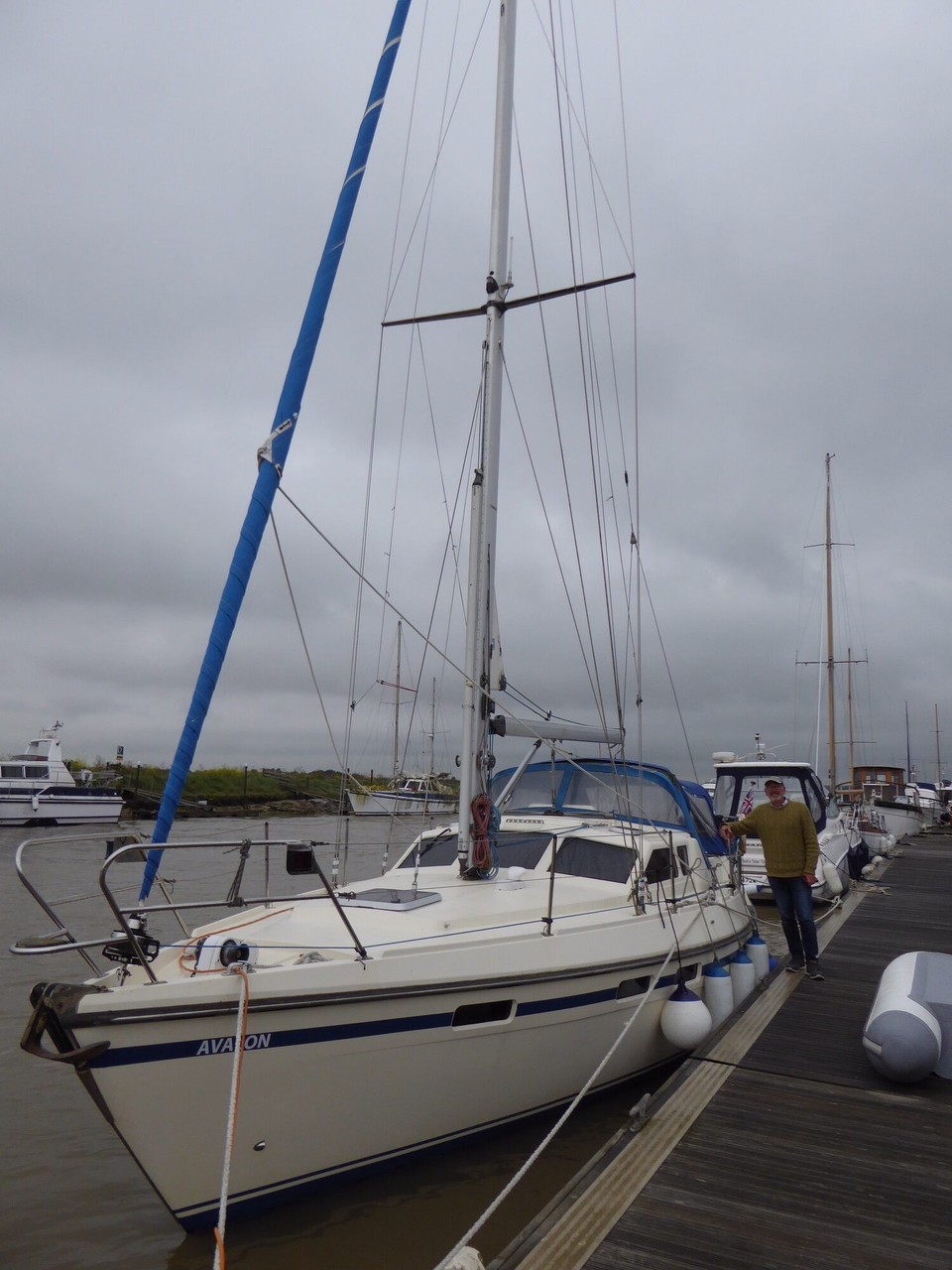 United Kingdom - Southwold - Back on board to watch more tennis from Wimbledon.