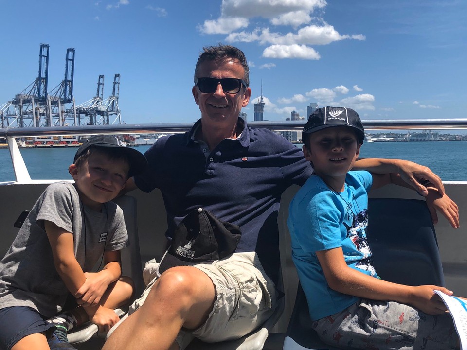Neuseeland - Auckland - Auf dem Schiff nach Devenport