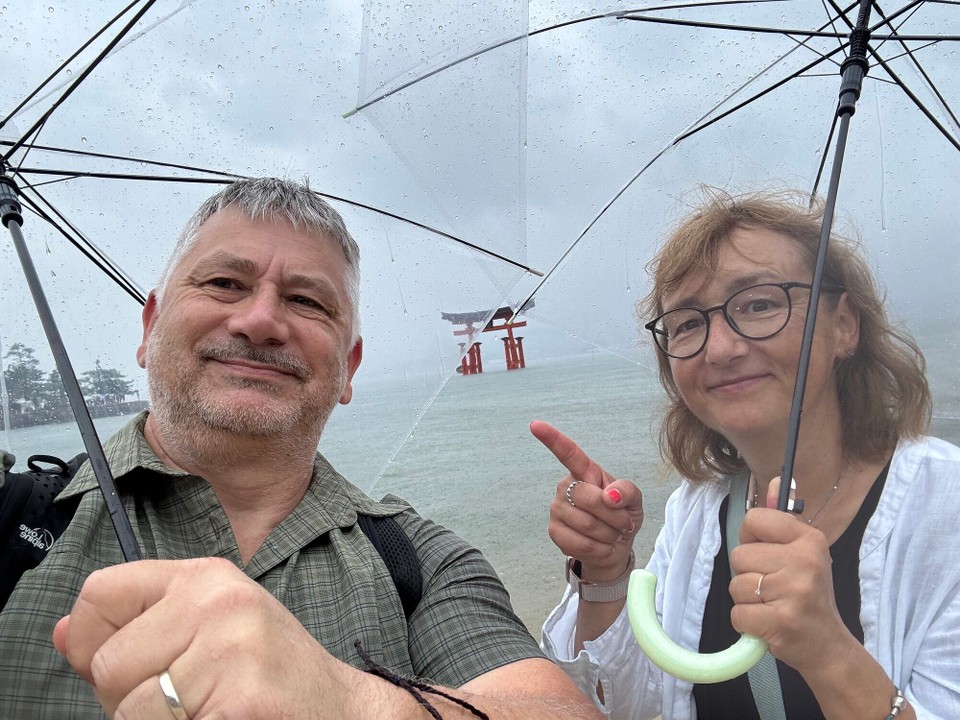 Japan - Hiroshima - Und immer bei Regen