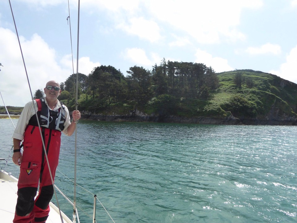 Ireland -  - Relief at being anchored.