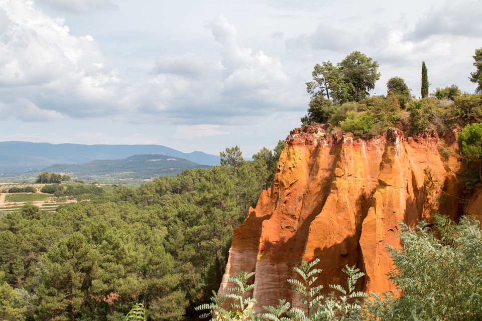 Frankreich - Roussillon - le sentier des ocres