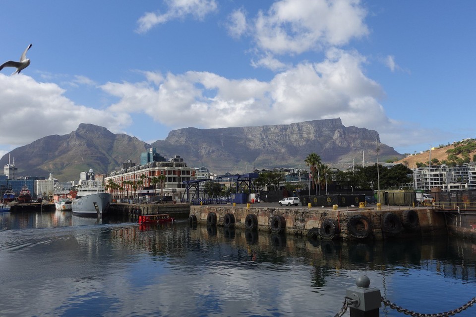Südafrika - Kapstadt - Moies emmer rem den Tafelberg