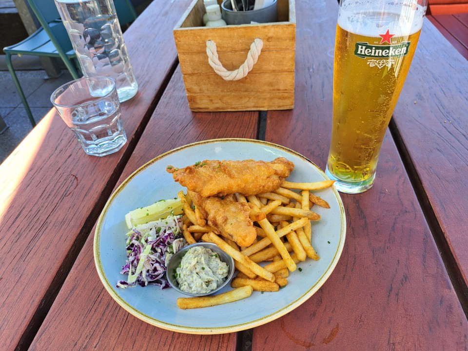 Neuseeland - Wellington - Fish and Chips 