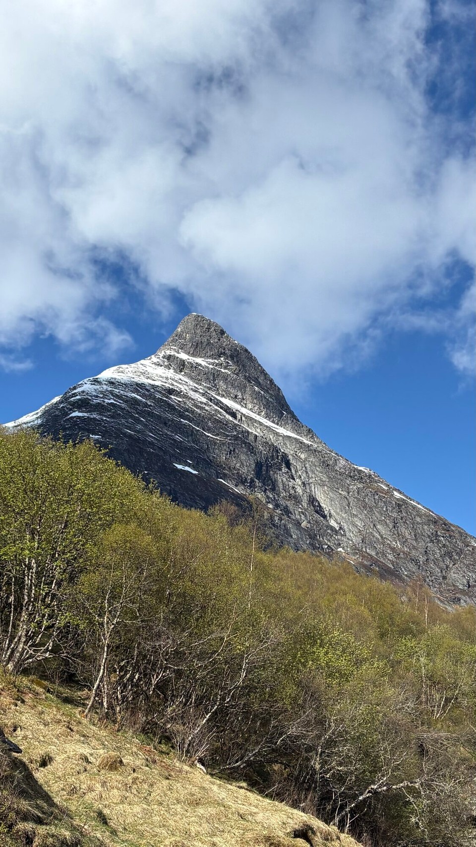Norwegen - Loen - Berg Ramnefjellet (für die Felsstürze verantwortlich)