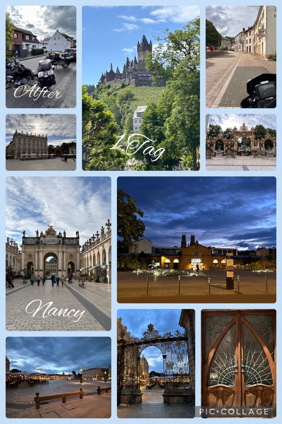 Frankreich - Nancy - Start in den Urlaub - 1. Tag