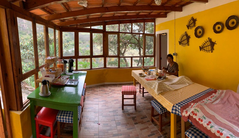 Cap-Vert -  - Dernier petit-déjeuner chez Kathleen