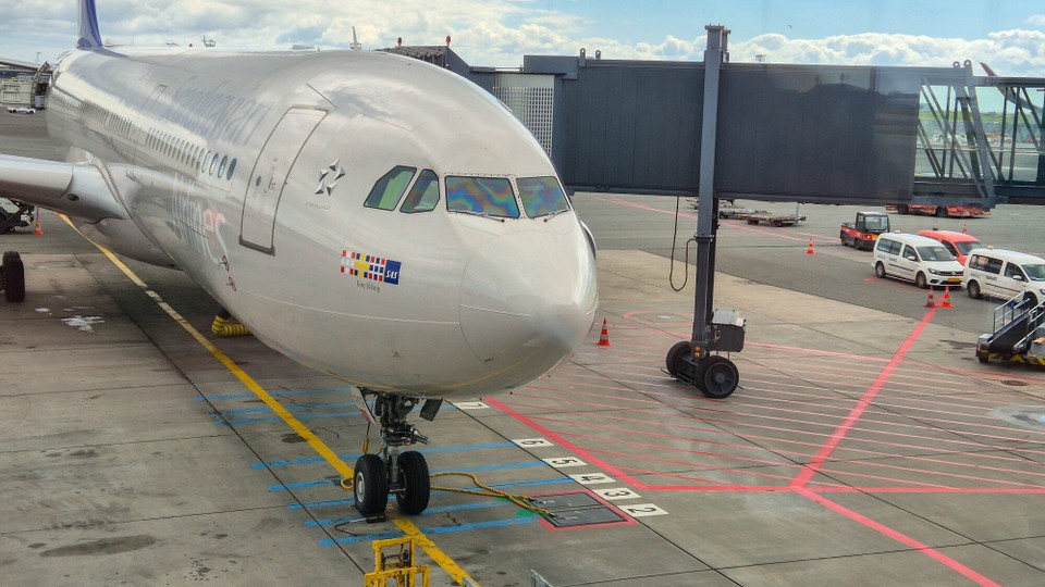 USA - Atlanta - A330-300 Thore Viking, besser bekannt als "Der fliegende Kühlschrank".