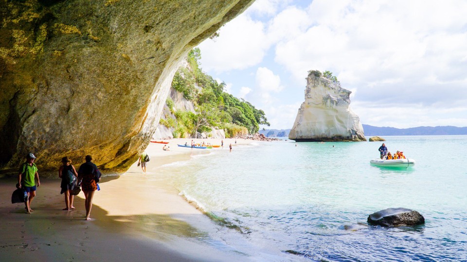 Neuseeland - Hot Water Beach - 