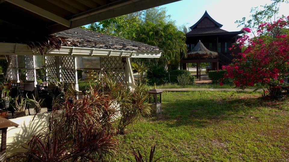 Thailand - Khao Lak - Blick aus dem Frühstücksbereich