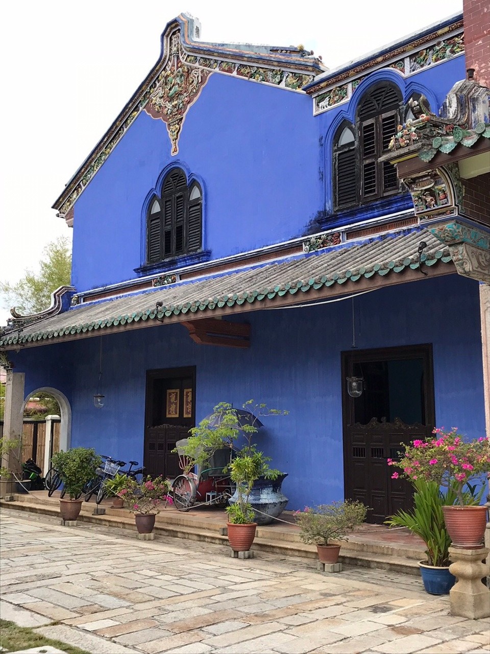 Malaysia - Georgetown - The beautiful blue mansion built by Cheong Fatt Tze