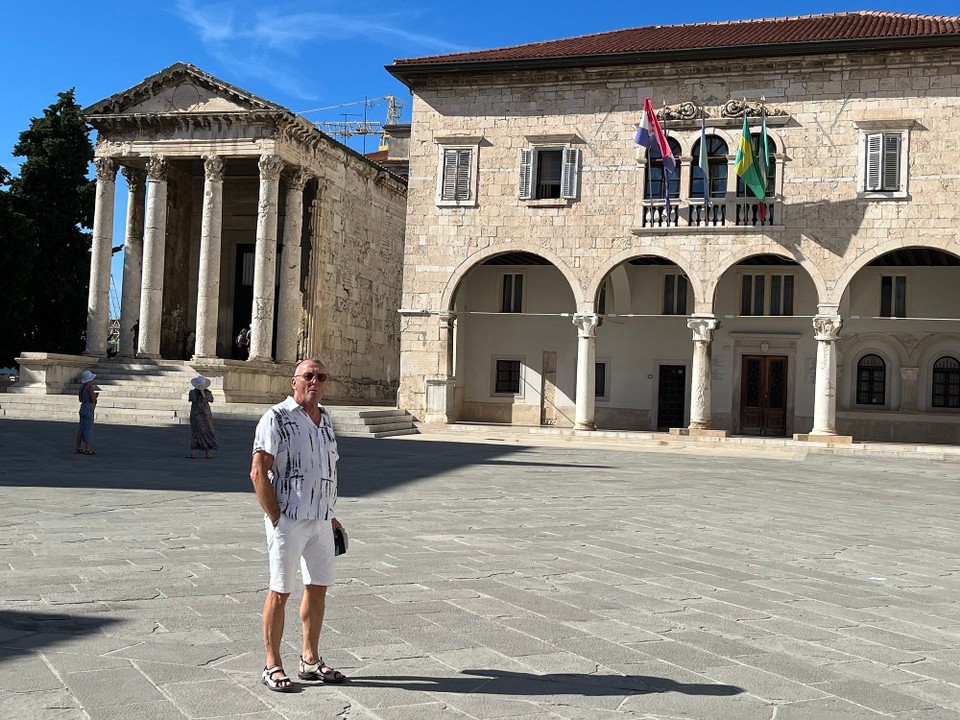 Kroatien - Pula - Großer Platz in Pula
