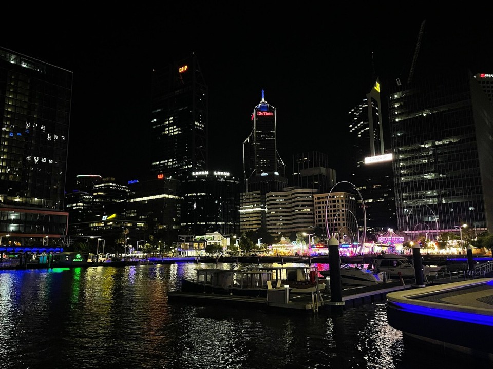 Australien - Perth - Zum Schluss gab es noch einen kleinen Spaziergang zum Hafen, 