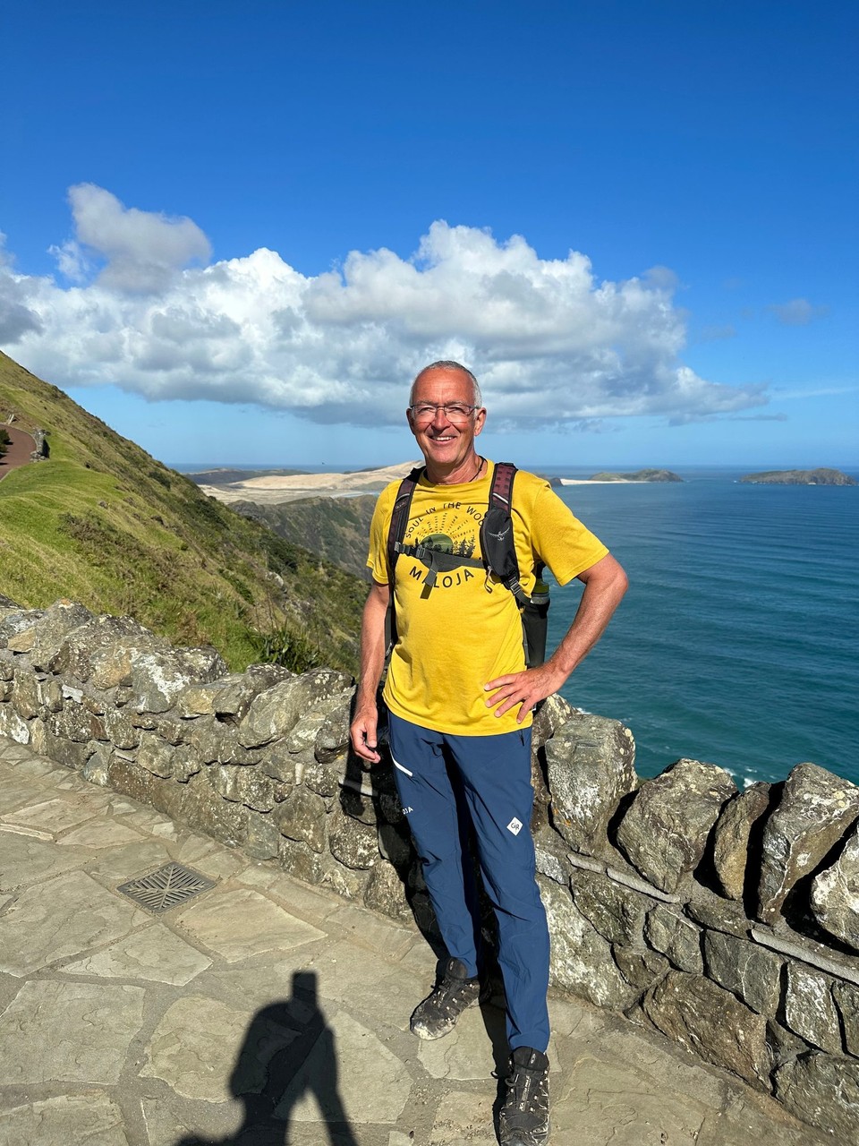 Neuseeland - Cape Reinga - Ron wollte unbedingt von mir ein Foto machen 😎