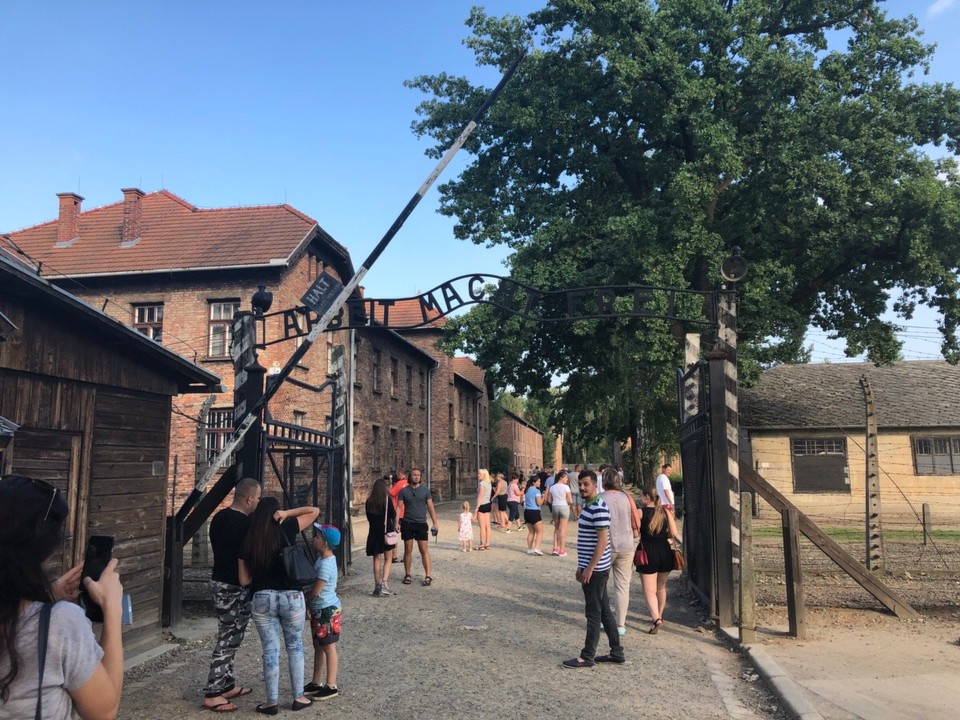 Polen - Oświęcim - „ARBEIT MACHT FREI“