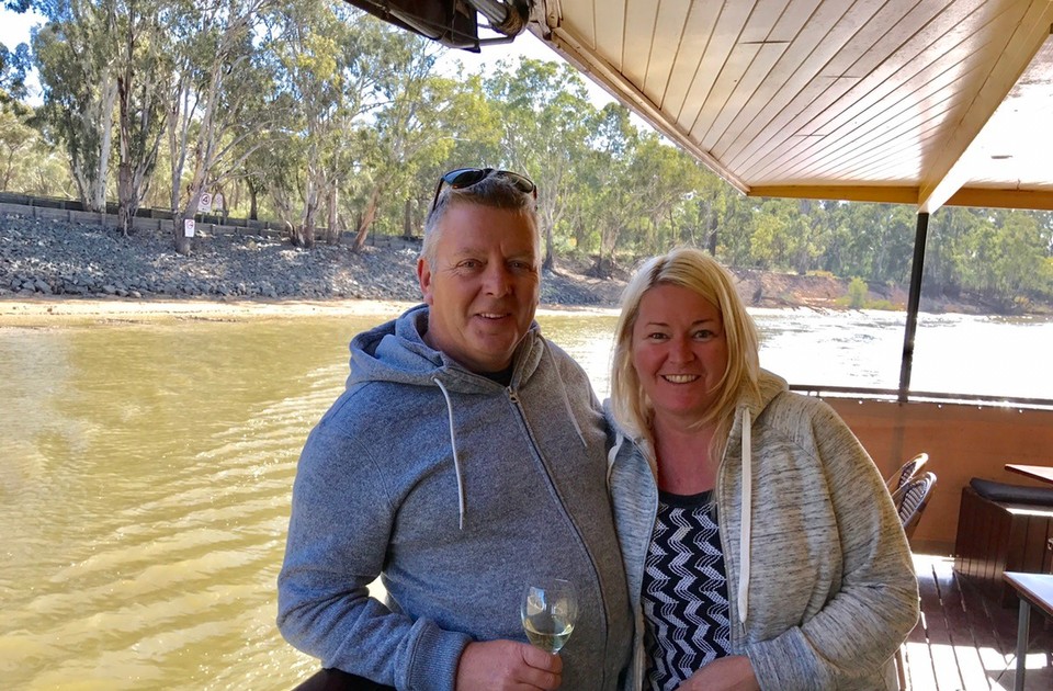 Australia - Echuca - Emmy Lou paddlesteamer.. 2 hour cruisymccruisy .. oldest original paddlesteamer in river M