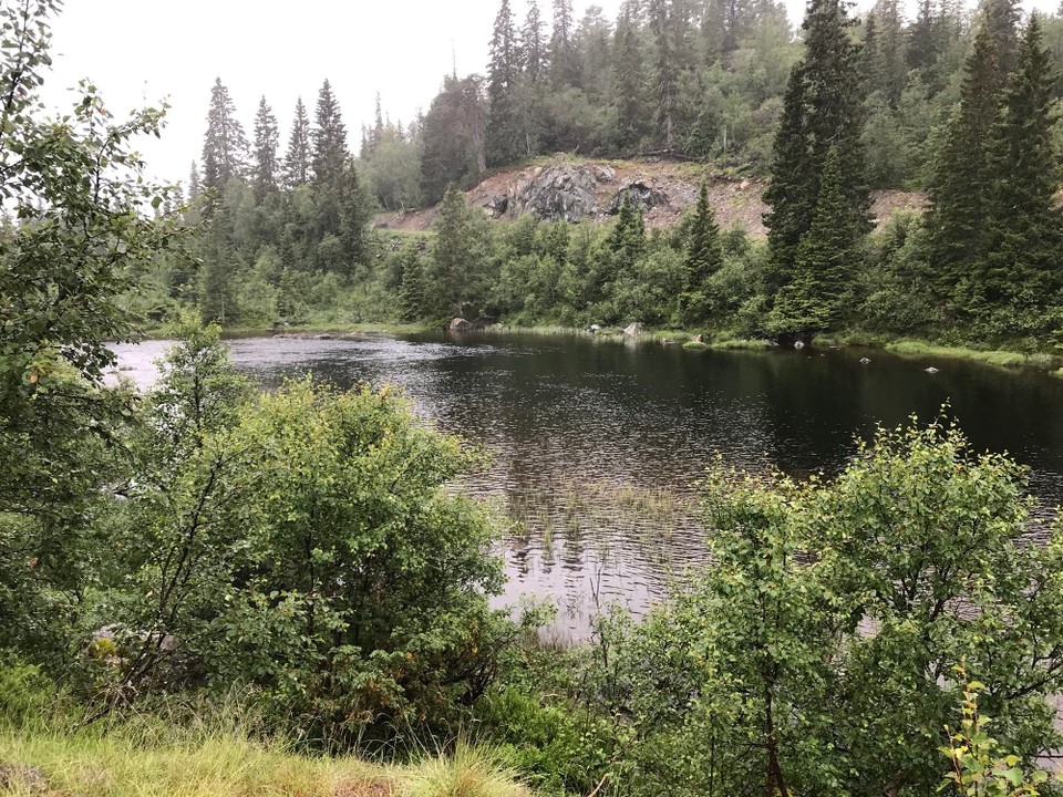 Norwegen - Dalen - Blick vom ‚Schlafzimmer‘