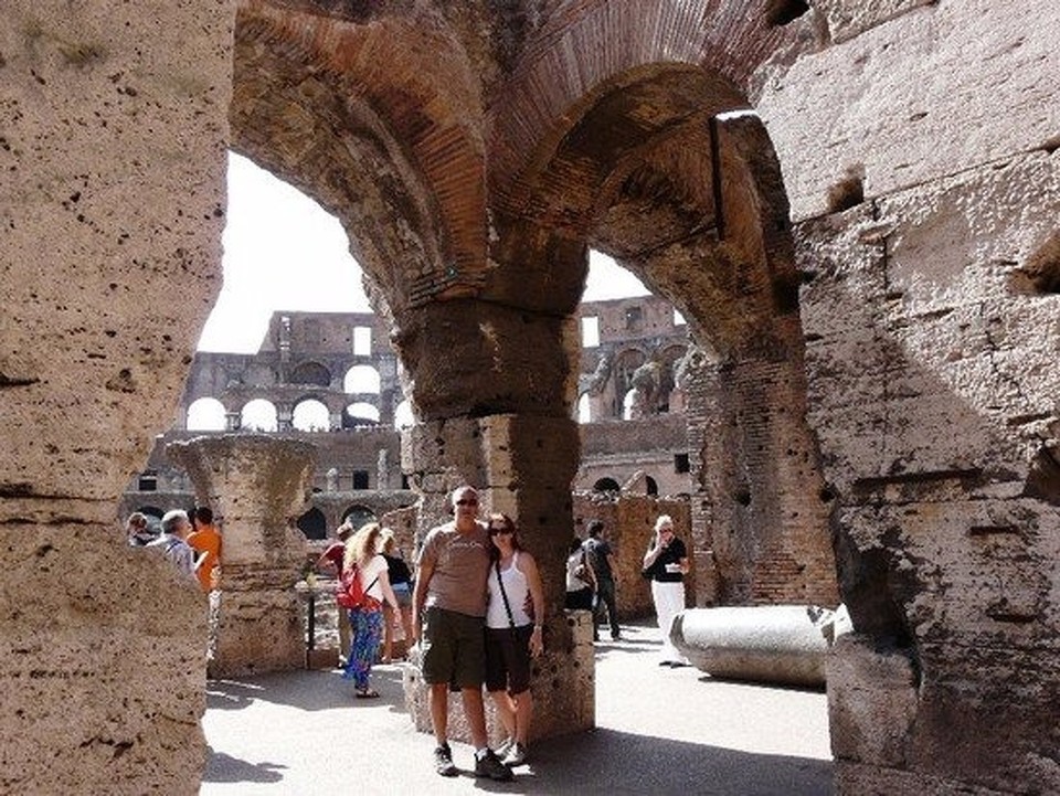 Italy - Roma - Inside the Coliseum