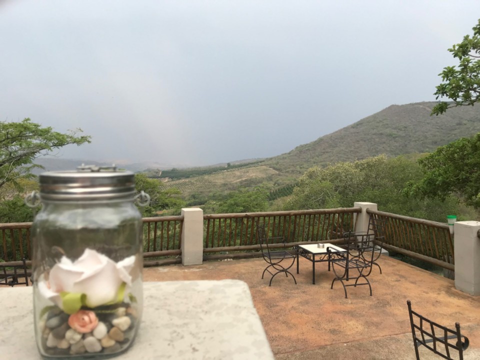 Südafrika -  - Ausblick von der Terrasse!