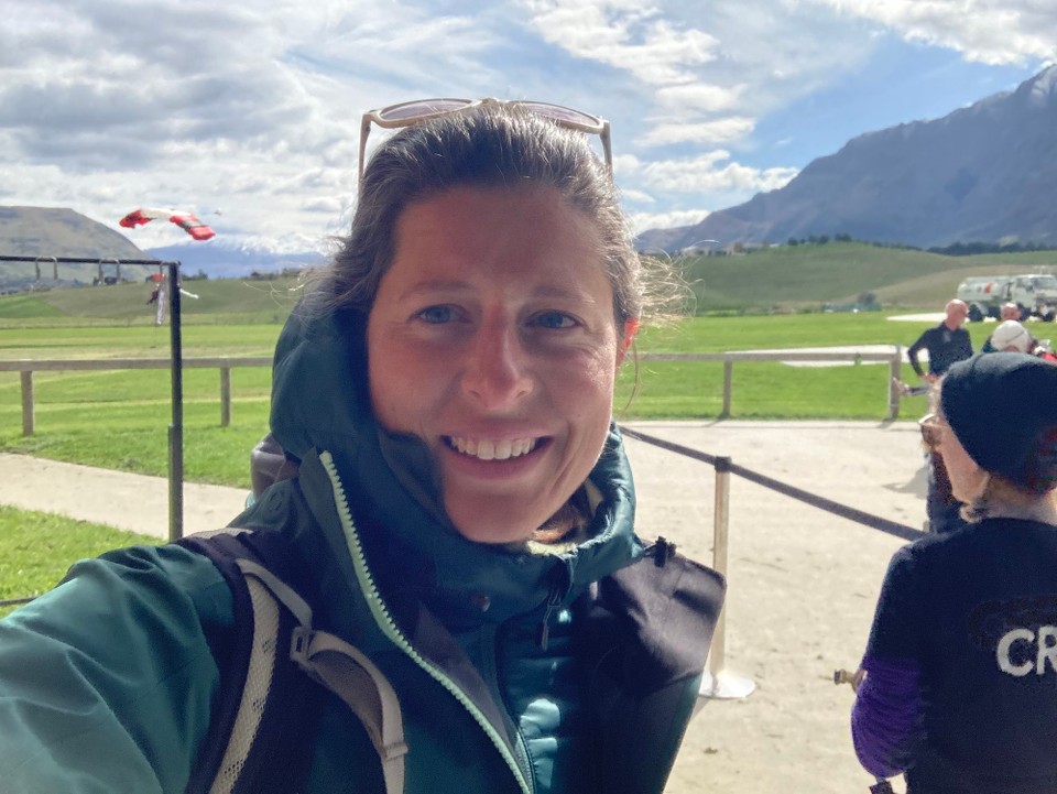 Neuseeland - Queenstown - Umgezogen und anderen nochmal beim fliegen zuschauen