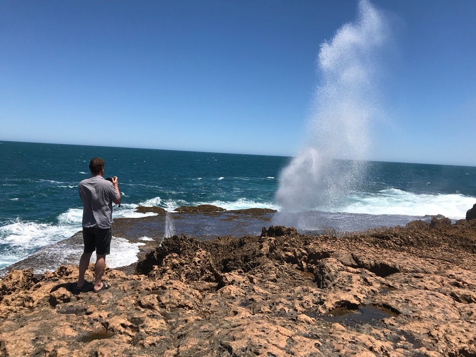 Australien - Carnarvon - Die Blow Holes