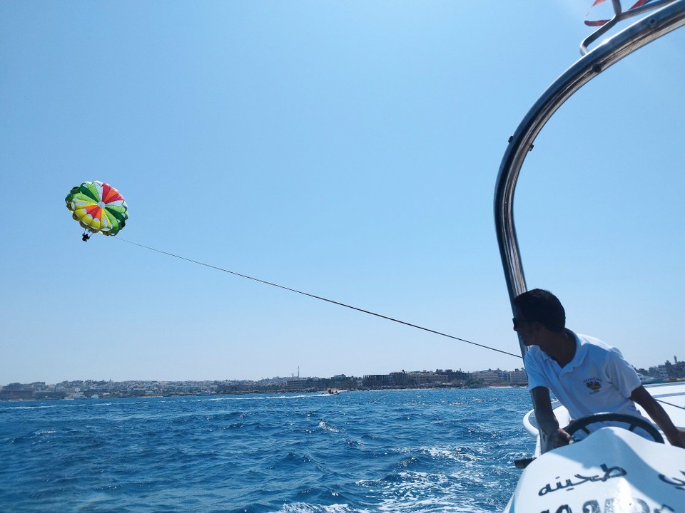 Ägypten - Hurghada - Ab geht's in die Luft🙏