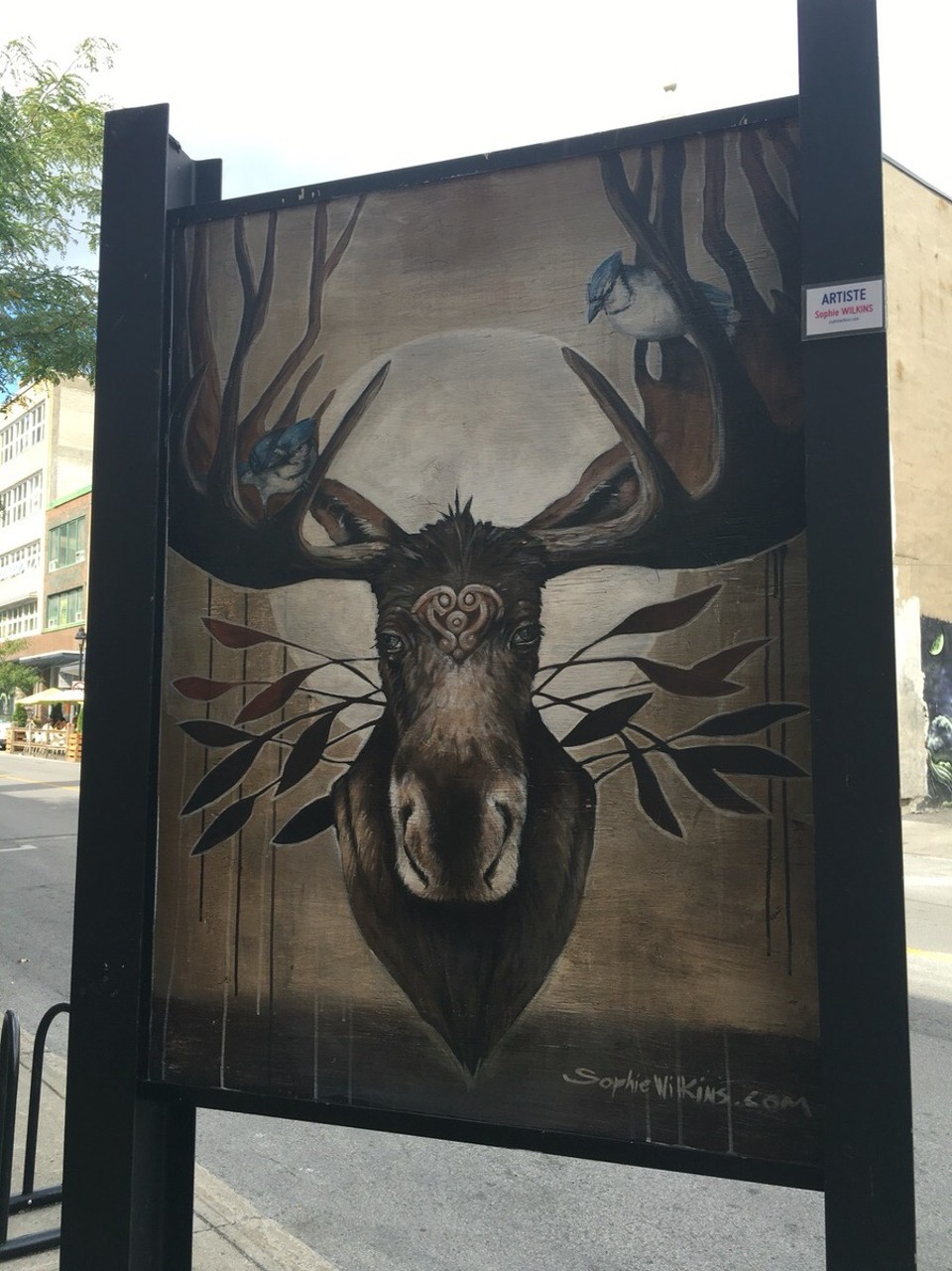 Kanada - Montréal - Hab ich leider immer noch keinen echten gesehen :/ Aber dieses Kunstwerk kann man auch anschauen