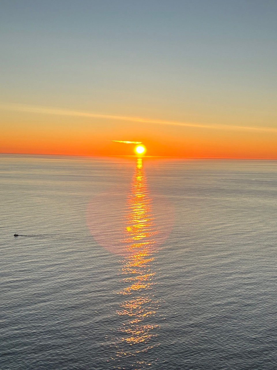 Norwegen - Nordkapp - 0.20 h, der Tiefststand der Sonne ist erreicht. 