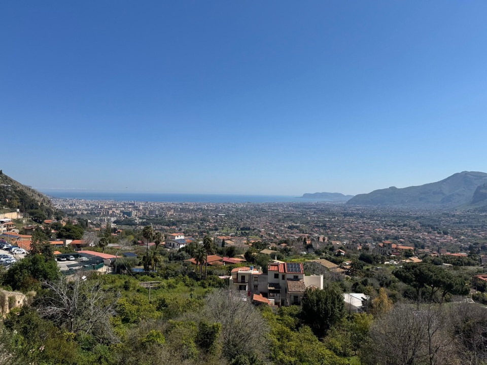 Italien - Castellammare del Golfo - Blick nach Palermo