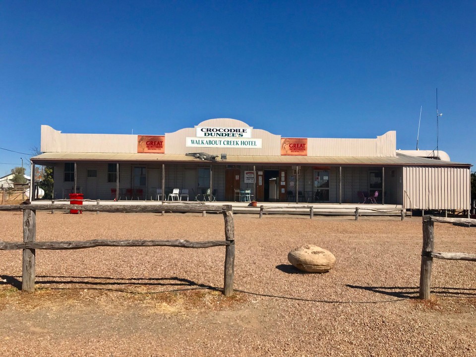 Australia - Julia Creek - Croc Dundee pub
